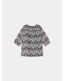 Girls | Felicie Smocked Dress | 2Y-3Y | Fig