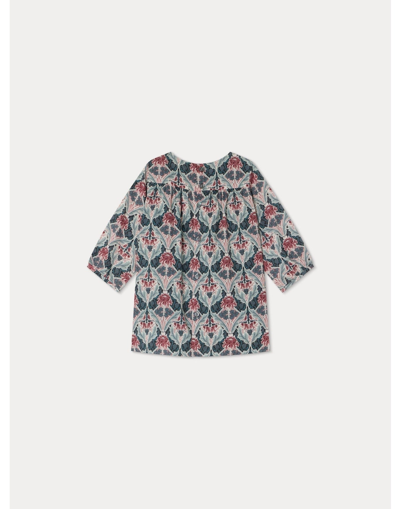 Girls | Felicie Smocked Dress | 2Y-3Y | Fig