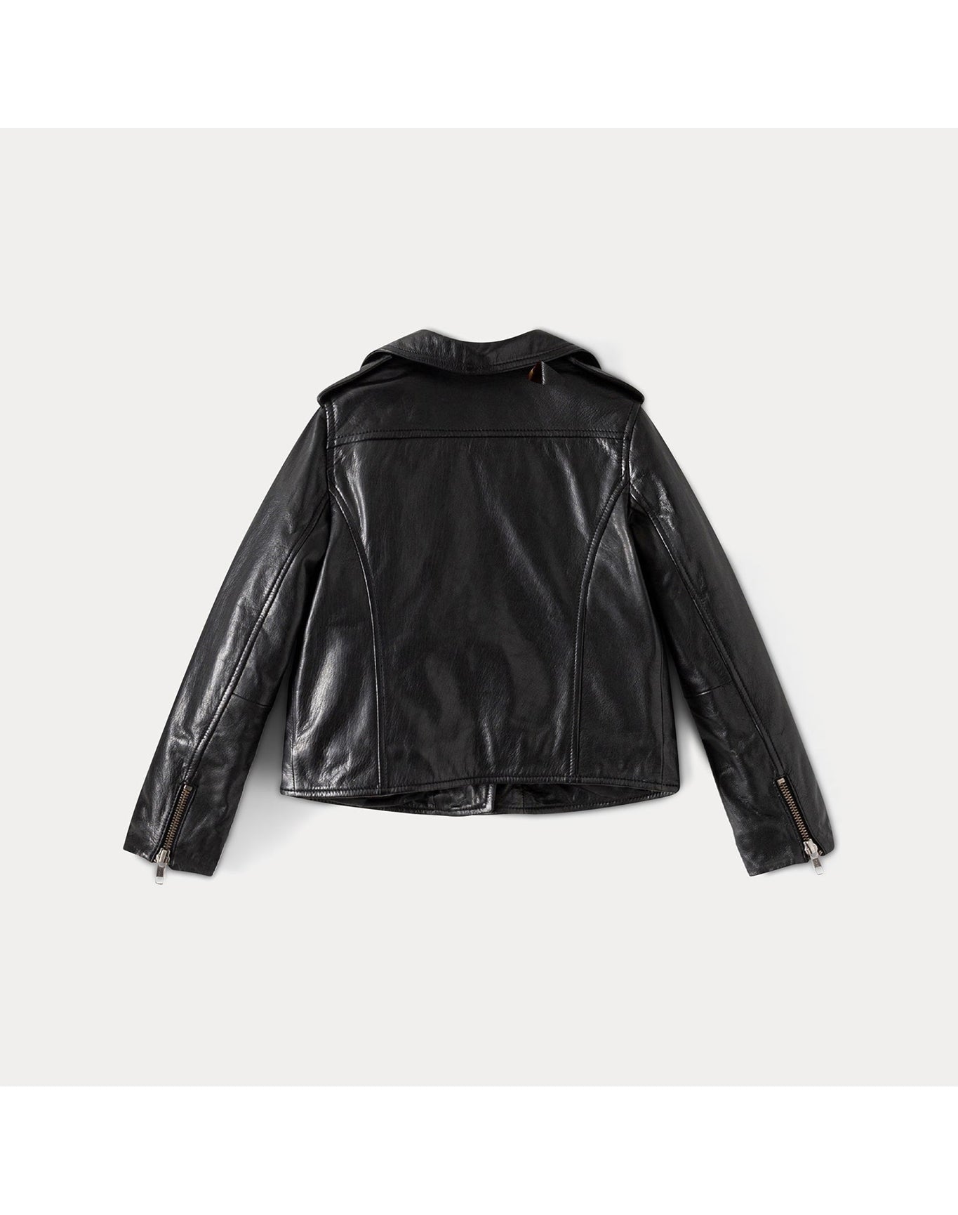 Girls | Leather Biker Jacket | Black