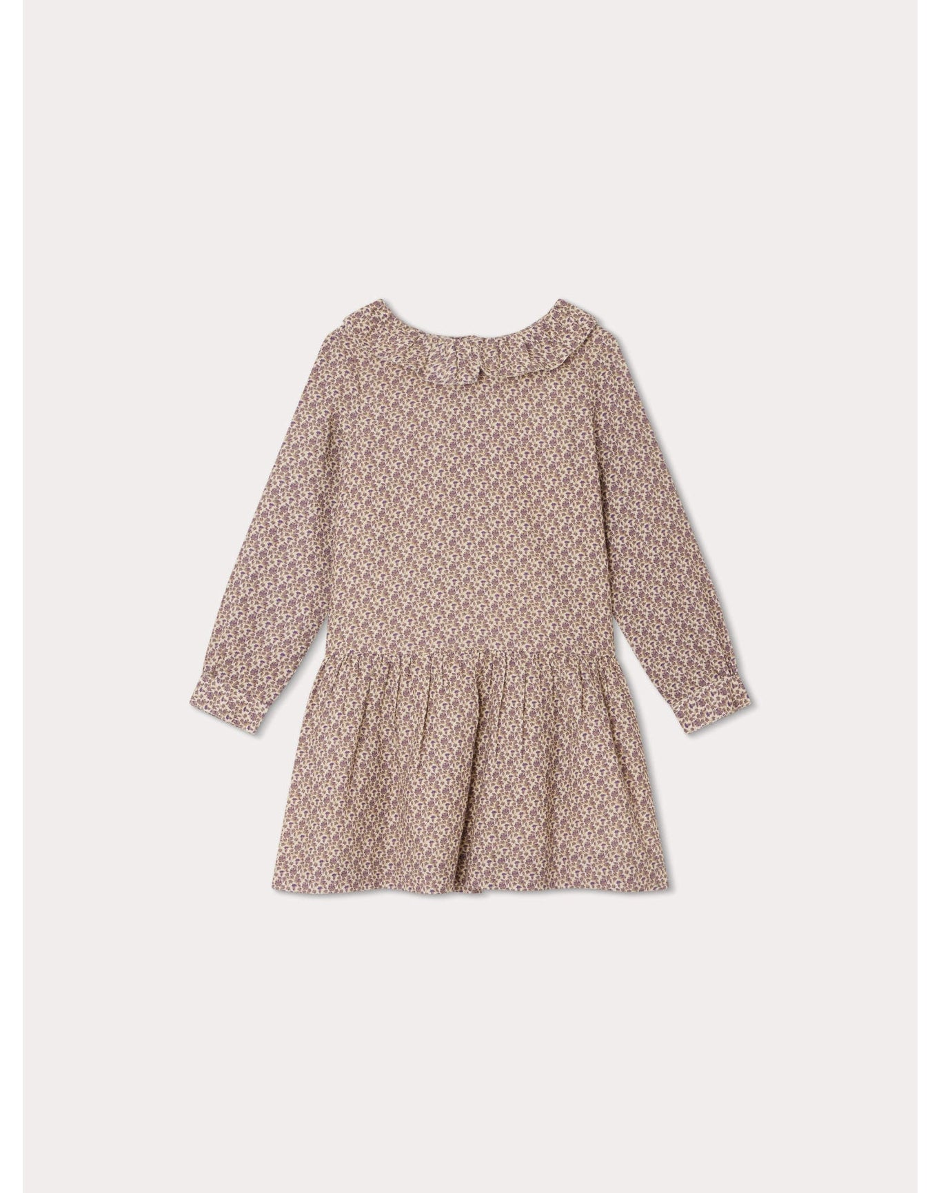 Girls | Mariela Dress Flowers | 14Y | Taupe