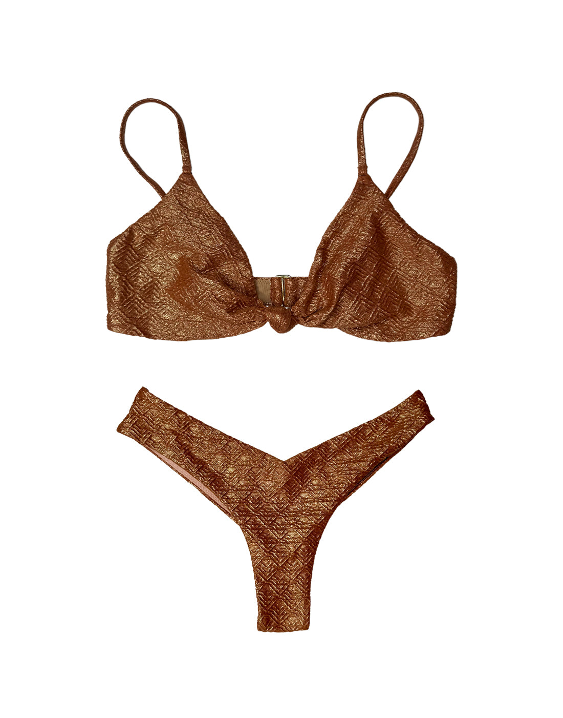 Cami Knot Top | Gold Diamond