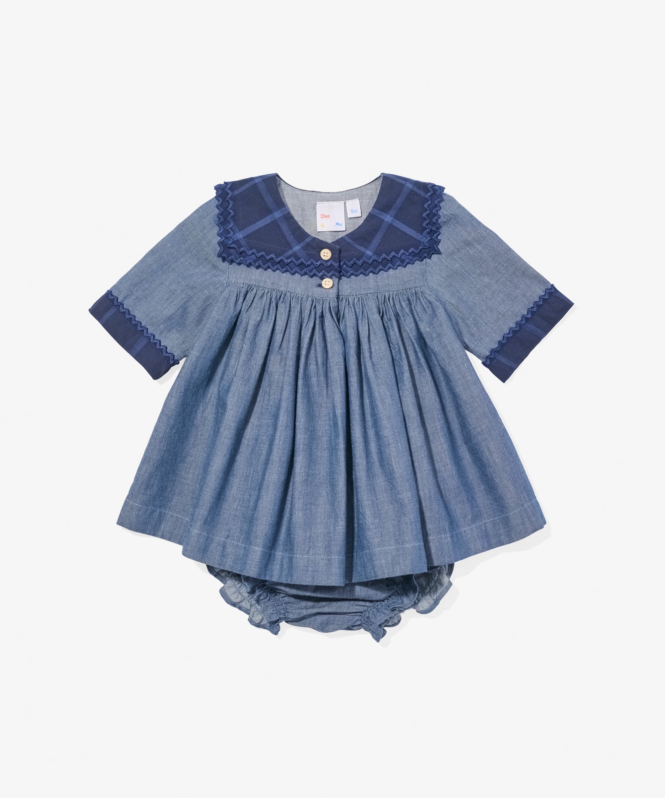 Girls | Grace Baby Dress | Blue