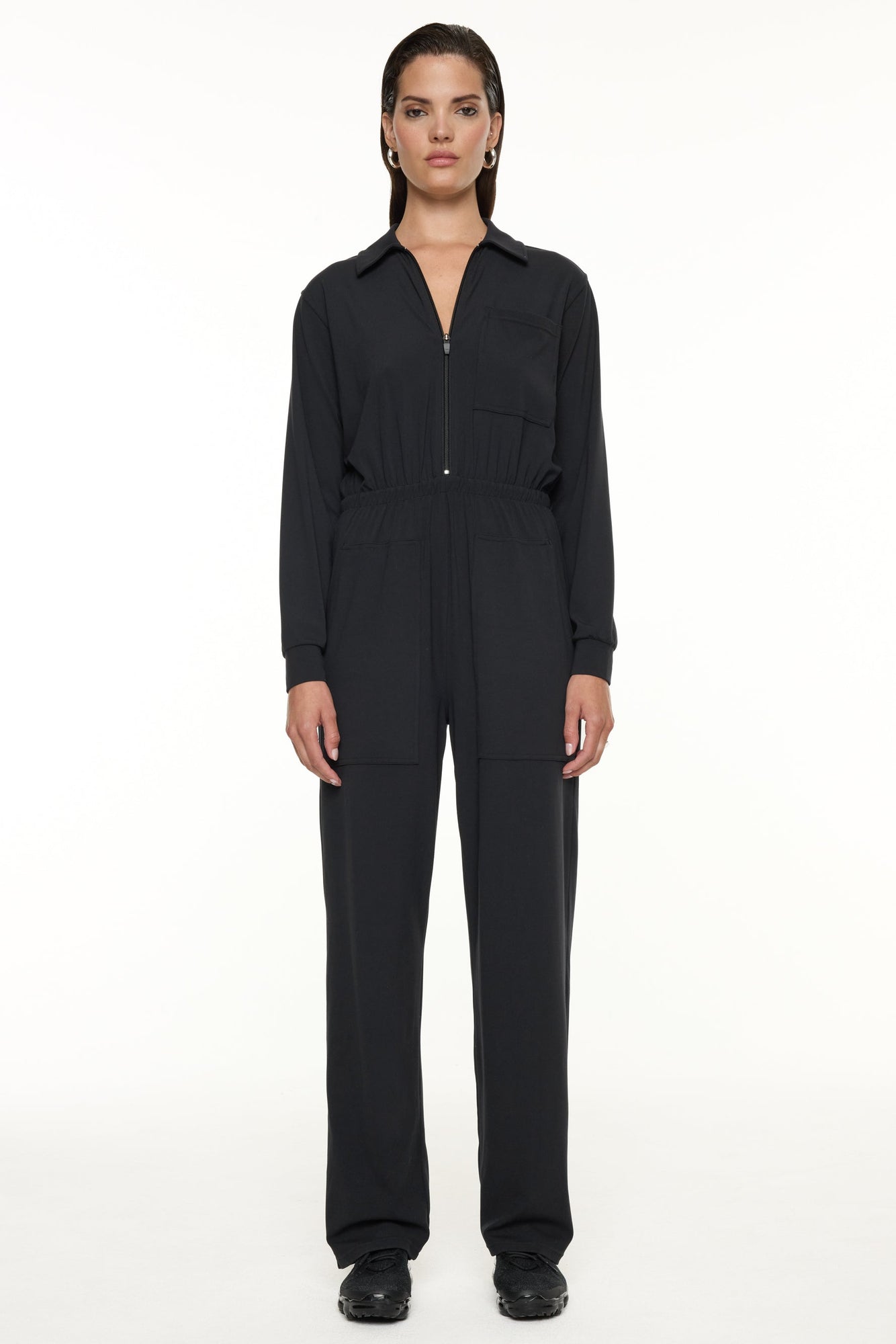 Splits59 | Ollie Airweight Boiler Suit | Black