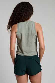 LNDR | Here Today Crop Tank | Sage