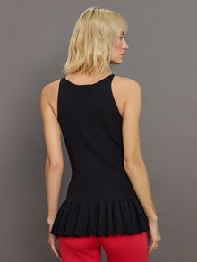 Jean Knit Top | Black