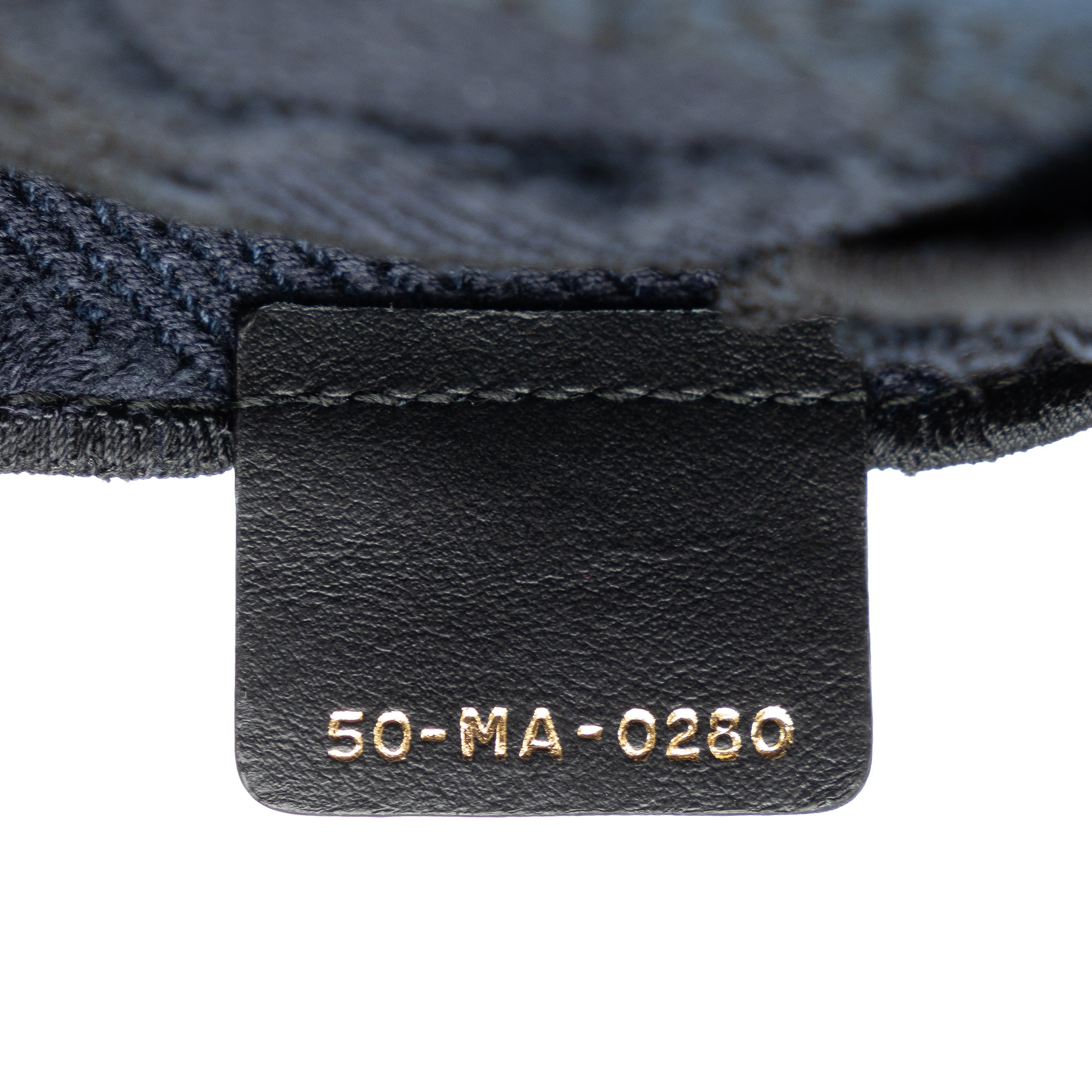 Dior | Pre-Owned Camouflage Saddle Belt Bag | Blue/Dark Blue