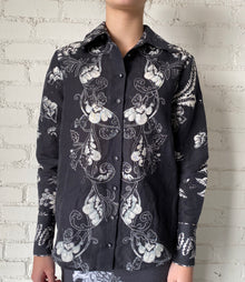 Hemant & Nandita | Dea Oversized Shirt | Black/White