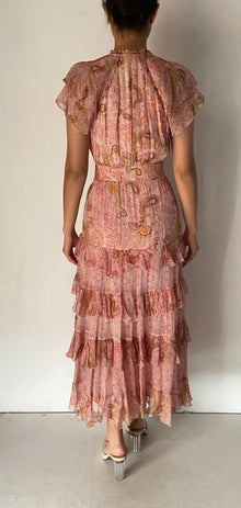 Hemant & Nandita | Vera Midi Dress | Pink