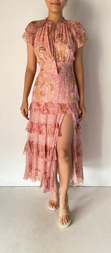 Hemant & Nandita | Vera Midi Dress | Pink