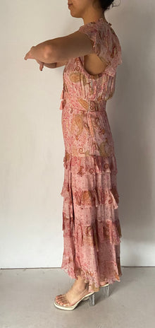 Hemant & Nandita | Vera Midi Dress | Pink