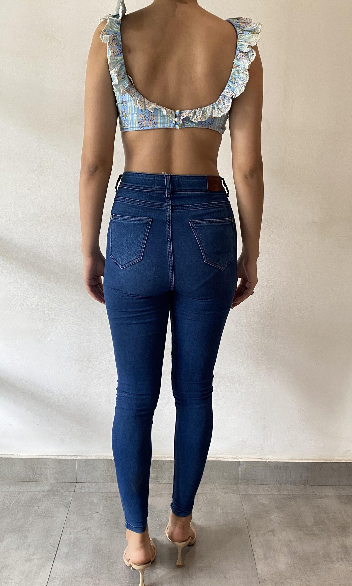 Womens | Inv Cotton Top | Blue Multi