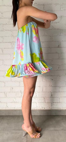Hemant & Nandita | Mina Mini Dress | Blue