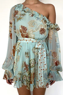 Short Dress | Turquoise Mix