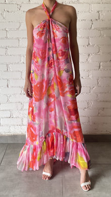 Hemant & Nandita | Rosa Long Dress | Pink