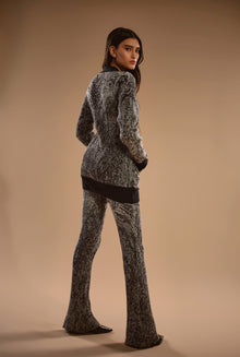 Flared Pants | Black/White