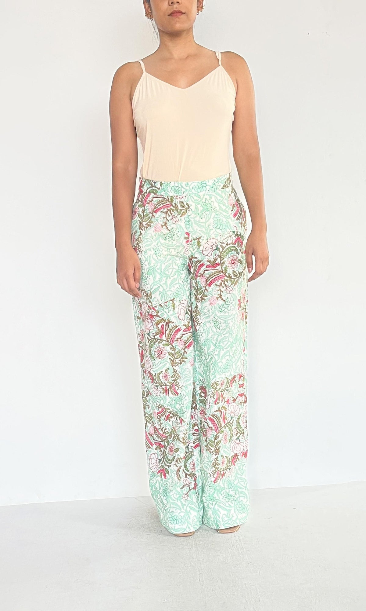 Hemant And Nandita | Sidra Cotton Linen Pants | Multi