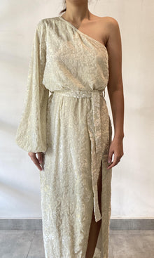 Womens | SL Velvet Brasso Long Dress | White