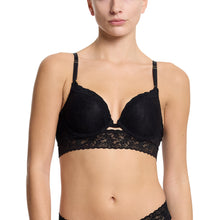 Sig Lace Plunge Push-Up | Black