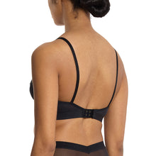 Mesh Triangle Bralette | Black