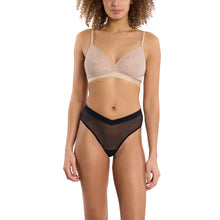 Mesh Triangle Bralette | Chai