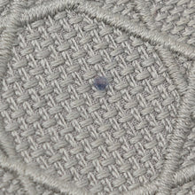 Dior | Pre-Owned Medium Canvas Cannage Lady D Lite - IV | Gray/Light Gray