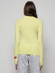 Women | Heron Preston | Ctnmb Mockneck Top | Lemon Yellow