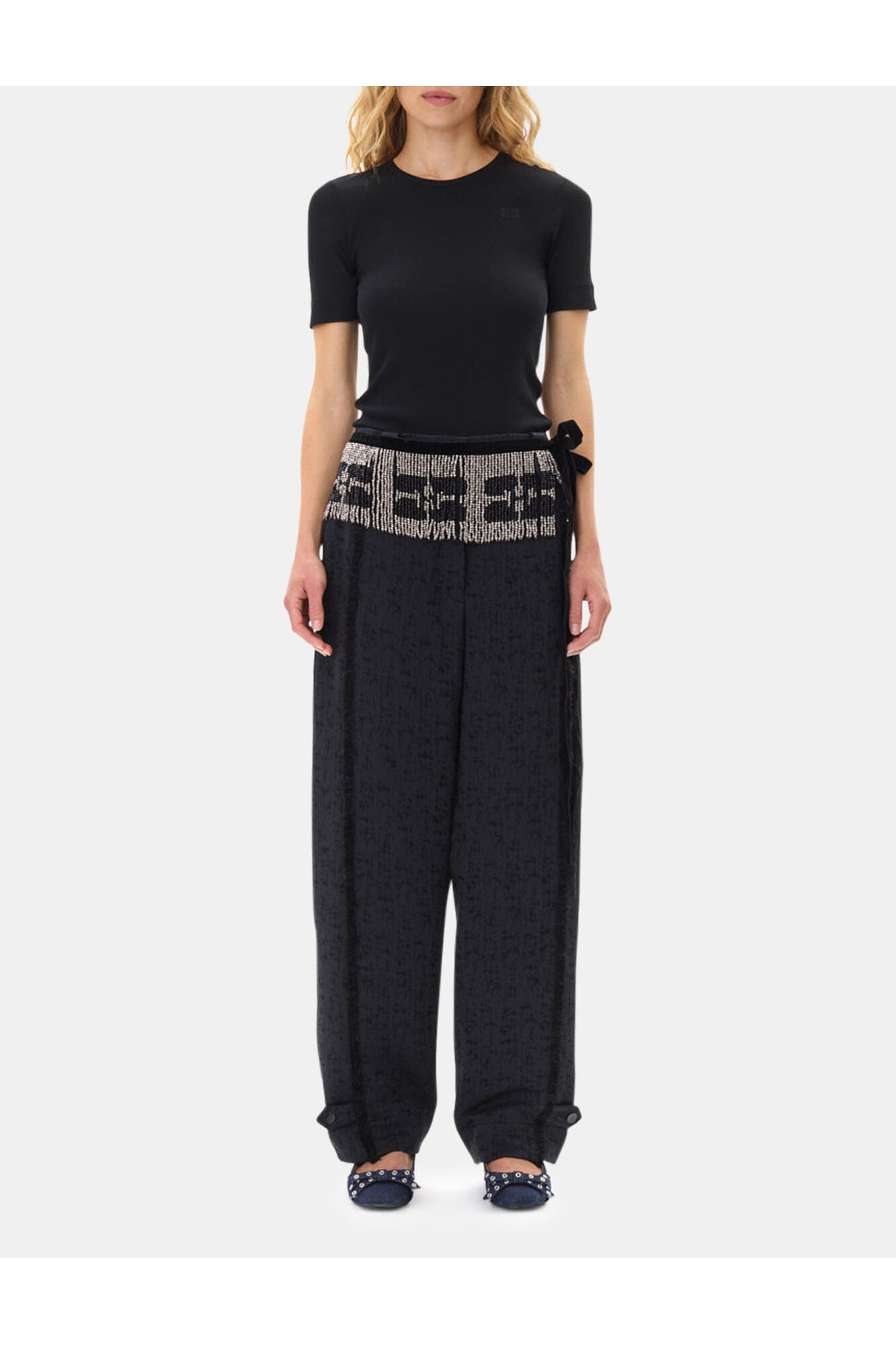 Hand Beaded Wrap Belt | Sky Captain