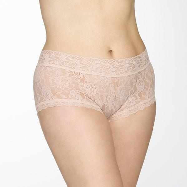 Plus Size Signature Lace Boyshort | Chai