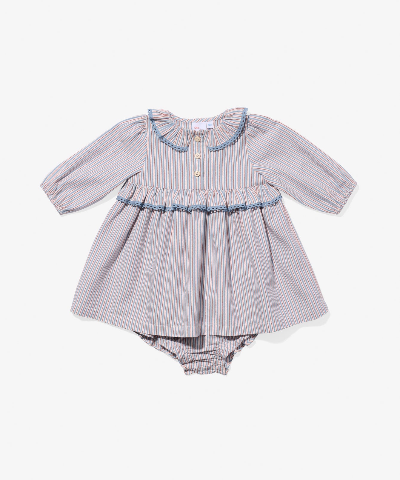 Girls | Hannah Dress | Multi/Blue