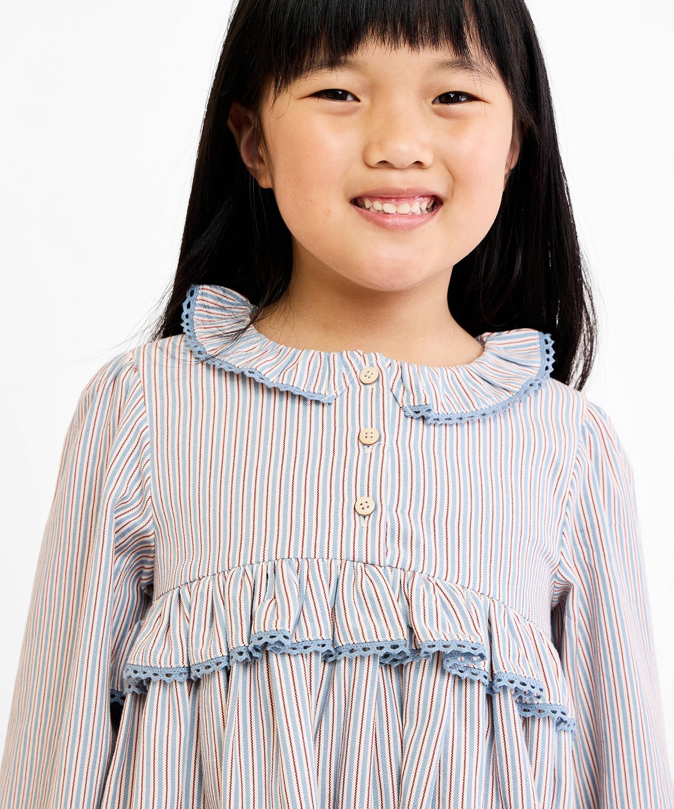 Girls | Hannah Dress | Multi/Blue