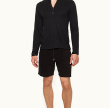 Harrison Cashmere Classic Fit Modal-Cashmere T-Shirt | Black