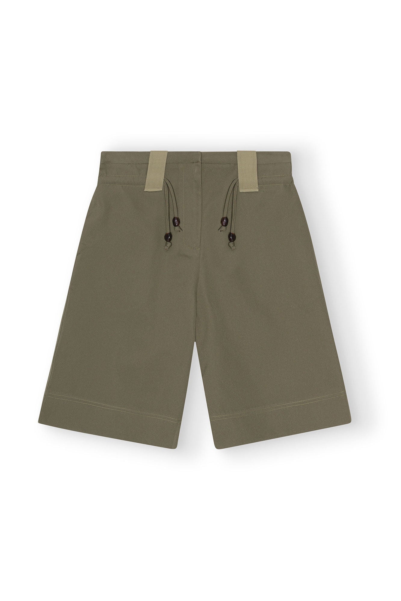 Heavy Twill Wide Shorts | Kalamata