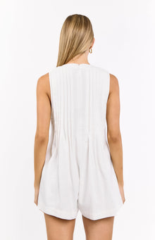Hector Playsuit | White