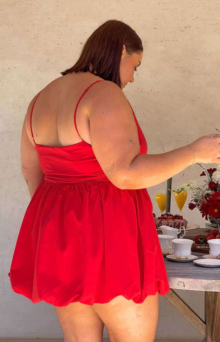 Hedley Mini Dress | Red