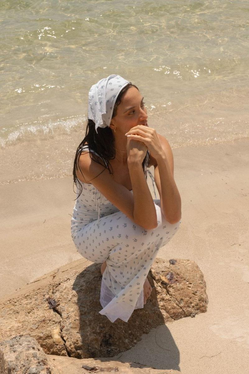 Tie-Up Scarf | Heidi Floral