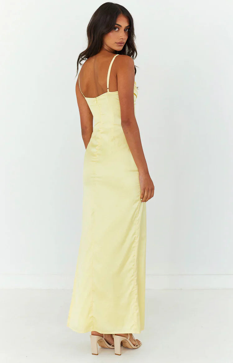 Honey Maxi Dress | Yellow