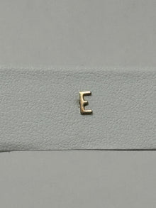 Tiny Initial Earring | 10K Yellow Gold