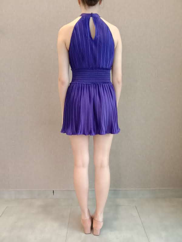 Rococo Sand | Cassin Short Dress | Purple