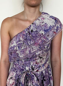 Rococo Sand | Pihu High Low Dress | Lilac