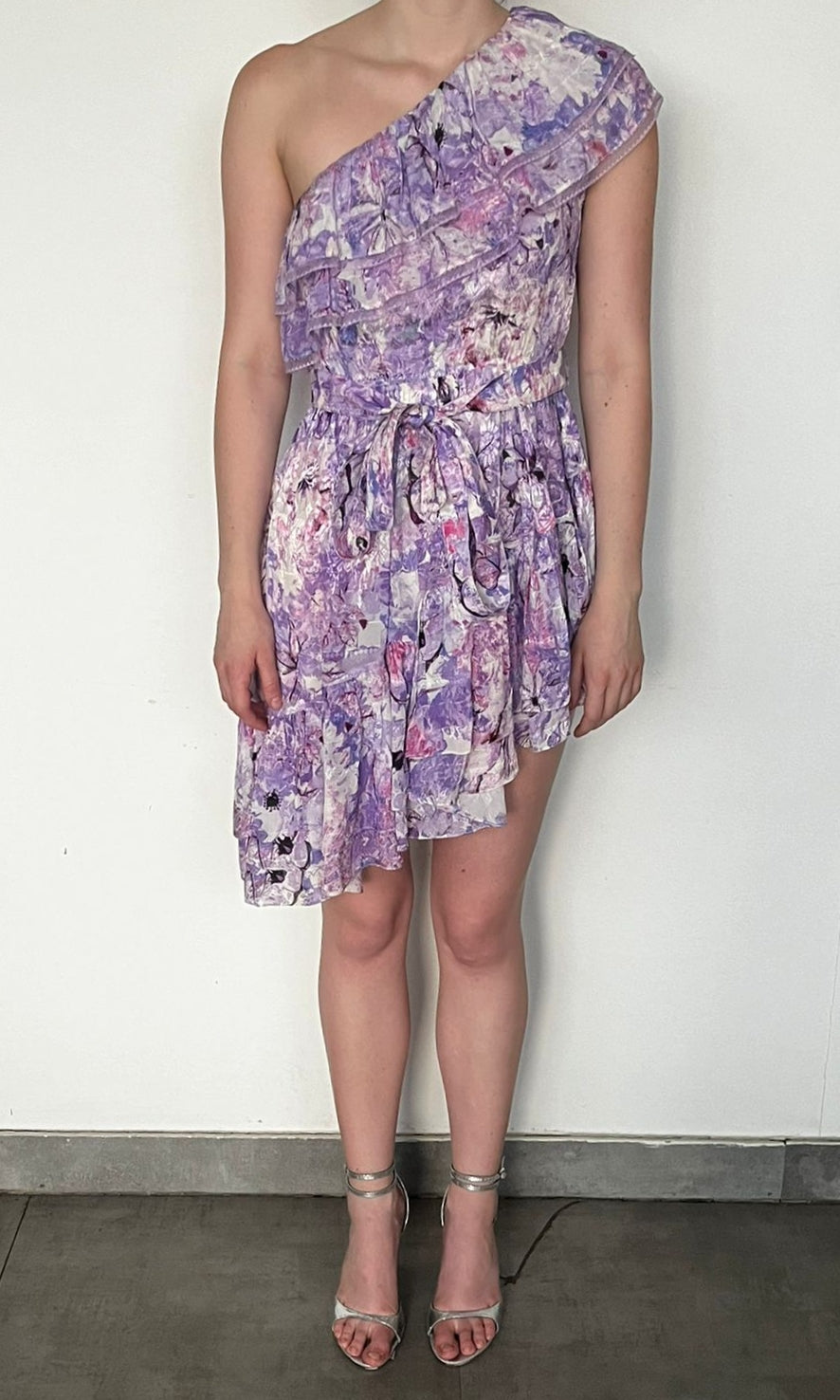 Rococo Sand | Pihu High Low Dress | Lilac