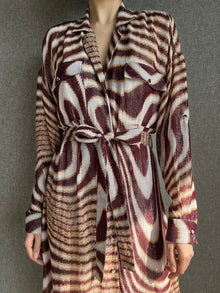 Rococo Sand | Fauve Long Shirt Dress | Brown