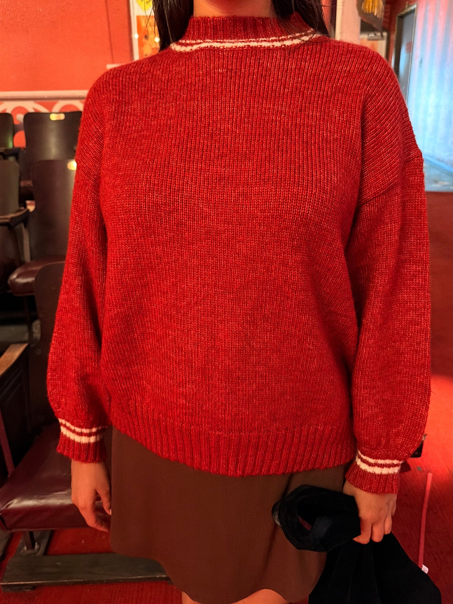 Shani Sweater | Cherry