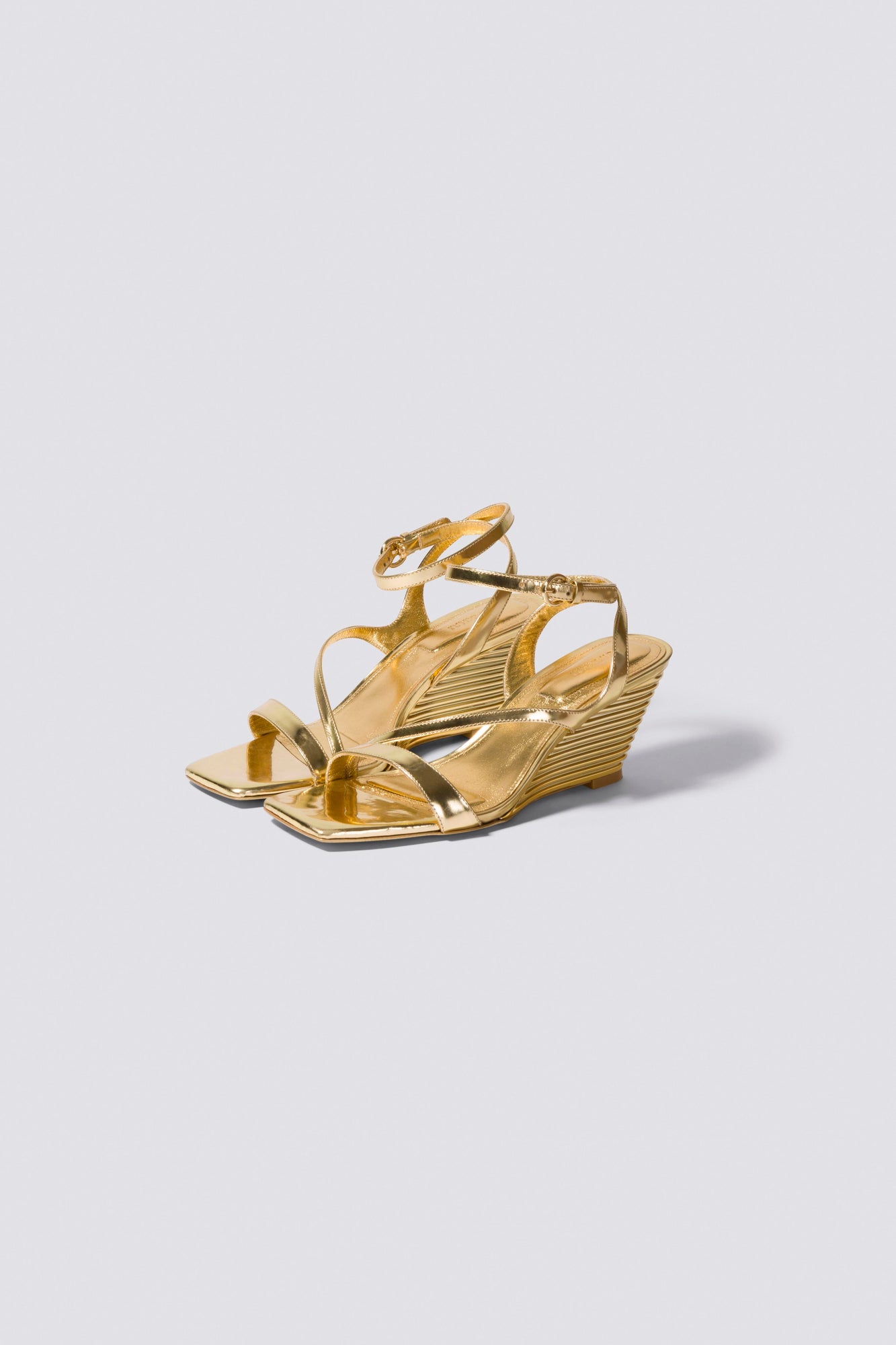 Rola Wedge Sandal | Gold