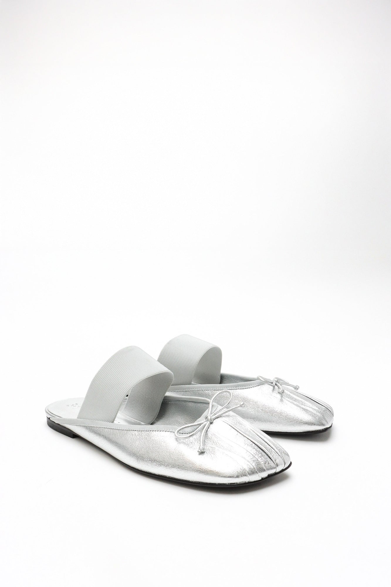 ID Ballerina Mule | Silver