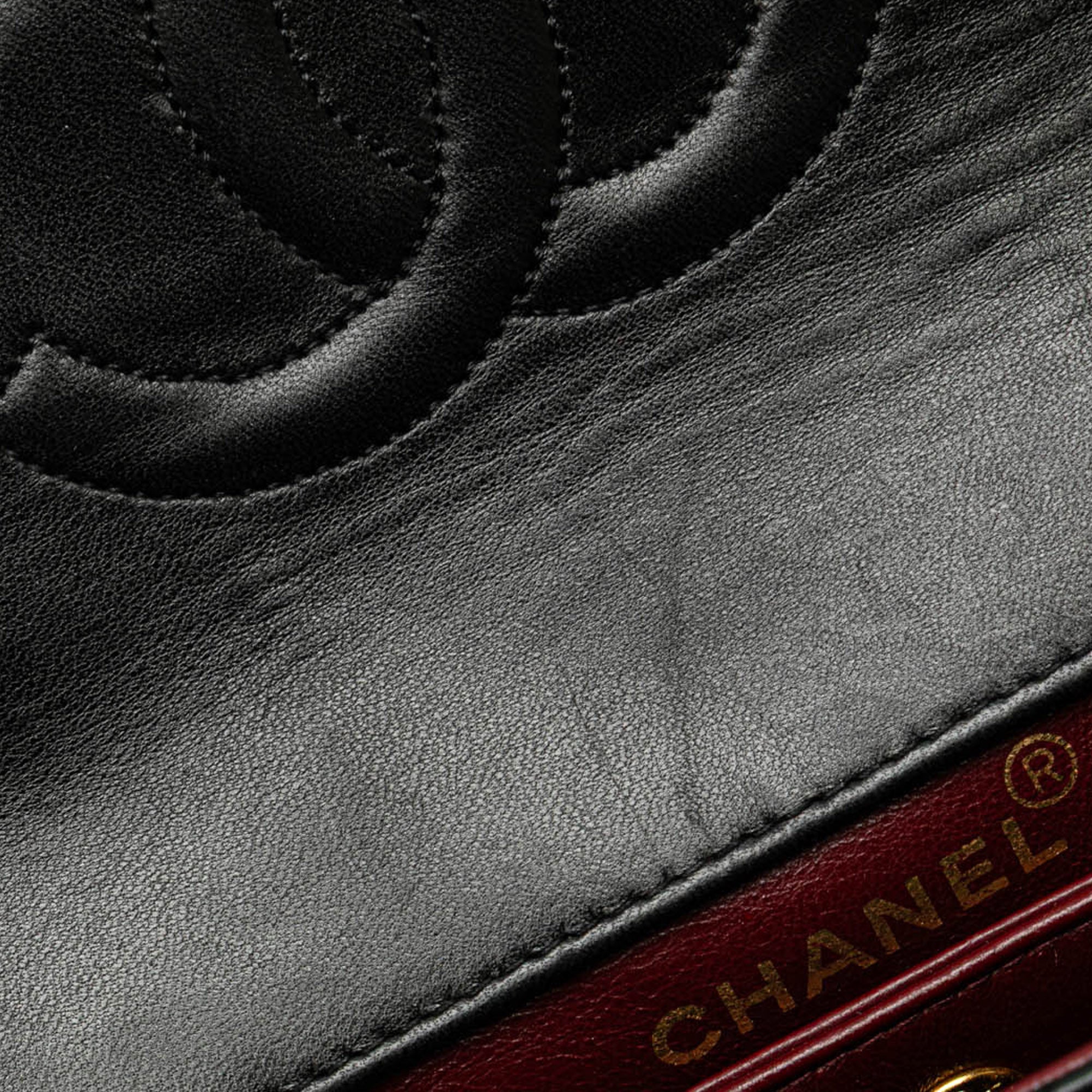 Chanel | Pre-Owned Medium CC Quilted Lambskin Single Flap | Black