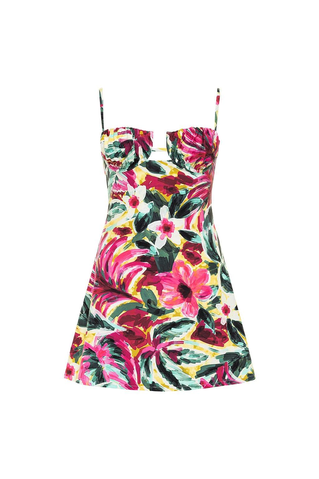 Petal Short Slip Dress | Isla Floral