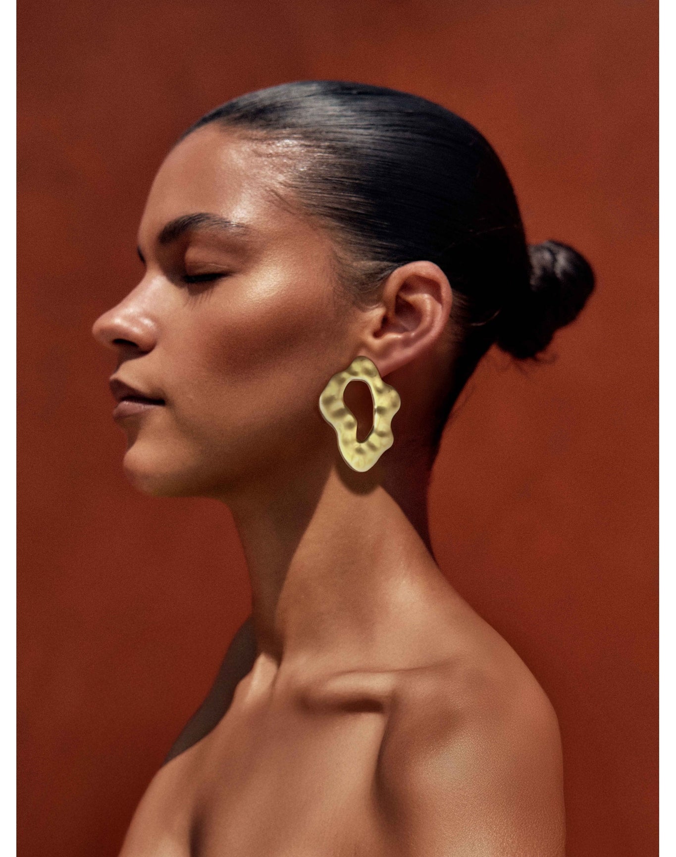 Issa Earring | Gold-Plated Brass