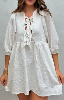 Issy Mini Dress | White