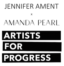JA x AP / Artists For Progress Pouch - AMANDA PEARL