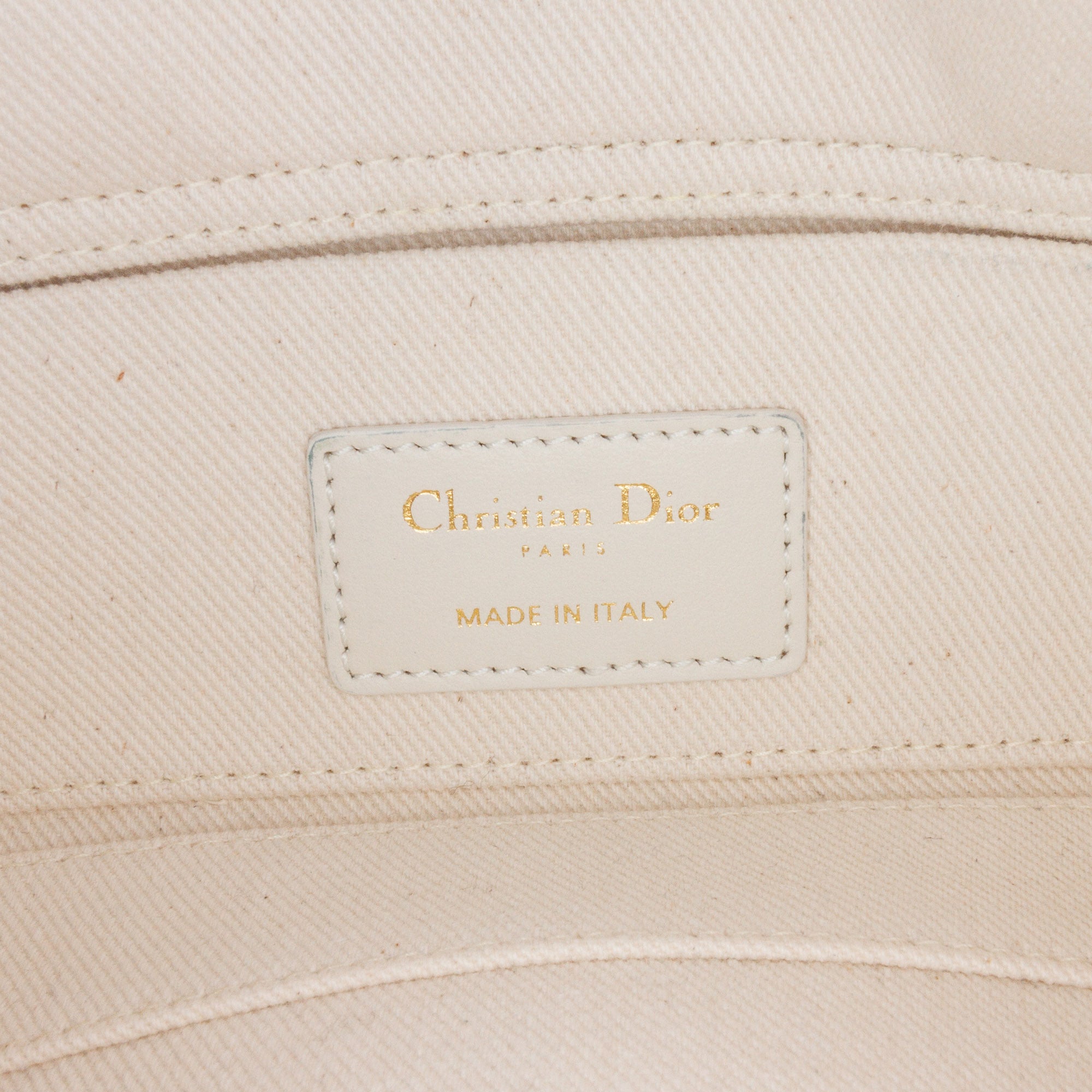 Dior | Pre-Owned Small Denim Toile de Jouy Soleil Lady D Joy | White